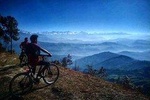 Private cycle tour from Nagarkot to Bhaktapur via Changu Narayan with transfers
