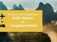 Private Airport Transportation Service from Guilin Airport to Yangshuo