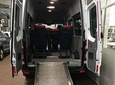 Minivan suitable for transporting disabled people with a wheelchair