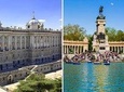 Madrid Royal Palace and Retiro Park Guided Tour with Optional Tapas Tasting