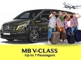 Airport Transfer Brussels Airport <-> Brussels City Center MB V Class 7 PAX