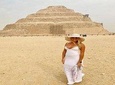 Cairo Layover Tour Giza Pyramids and Saqqara,camel ride , lunch , Entrance fees 