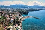 Sorrento Coast and Capri Sea View from Sorrento 