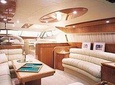 Private Island hopping from Santorini with a Ferretti 62 to Mykonos 