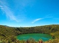 Green Guatavita lake and reserve 