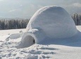 Building a Snow Igloo