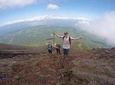 Climbing the Concepción volcano in Ometepe