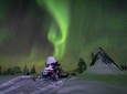 Northern Lights Snowmobile Driving Safari