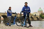 PRIVATE Live-Guided 2 Hours e-Scooter (e-Bike) Tour of Prague 