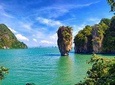 Phuket: Daily 4 in 1 Canoeing in Phang Nga Bay by Big boat