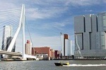 Guided Tour: Rotterdam, Markthal, Water Taxi, Wilhelminapier and Rooftop View