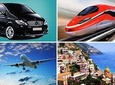 Private Transfer: from Naples (hotel-airport-train station) to Positano (hotel)
