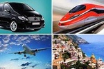 Private Transfer: From Positano (hotel) to Naples (hotel-airport-train station)