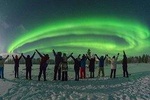 Northern Lights Hunting By Minivan, Small Group Adventure