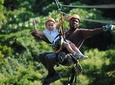 Roatan Shore Excursion: Zip Line Adventure with City Tour Shopping and Beach