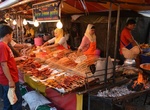 Eat at Krabi Town Night Market, Krabi, Thailand