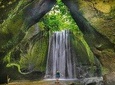 Day trip to Tukad Cepung Waterfall, Penglipuran Village, and Volcano View