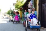 Hoi An Cyclo Tour In Vietnam Traditional Ao Dai