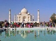 Sunrise Taj Mahal and Agra Fort Private Tour from Delhi