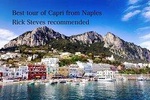  CAPRI TOUR FROM NAPLES WITH LUNCH RECOMMENDED BY RICK STEVES