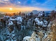 Best of Bohemian and Saxon Switzerland Day Trip from Prague- Winter Tour