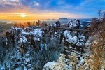 Best of Bohemian and Saxon Switzerland Day Trip from Prague- Winter Tour