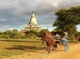 Bagan Horse Cart Ride Tour with Puppet Show