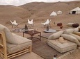 Lunch in The Luxury Camp in the Great Agafay Desert