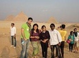 Giza pyramids, Egyptian museum and dinner on Nile river