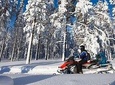 Snowmobile & Ice Fishing Experience