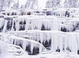 Frozen Waterfalls of Korouoma