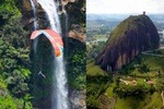 Awesome PARAGLIDING and free GUATAPE tour from MEDELLIN (based on tips)
