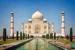Sunrise View Of Taj Mahal From Delhi