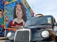 Belfast Famous Black taxi political mural peace wall tour 2 hour