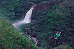 Epic ZIPLINE and Giant Waterfall from MEDELLIN