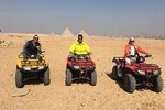 quad bike ATV ride around Giza pyramids