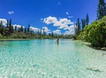 Swim in Isle of Pine Natural Pool, Isle of Pines, New Caledonia