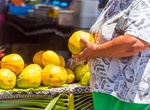 Shop at Punanga Nui Cultural Market, Rarotonga, Cook Islands
