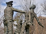 See Foot Soldiers Statue at Kelly Ingram Park, Birmingham, Alabama