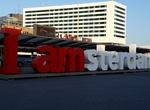Take a photo at I Amsterdam Sign, Amsterdam, Netherlands