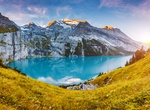 Explore Oeschinen Lake (Oeschinensee), Bernese Oberland, Switzerland