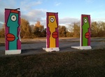 See Berlin Wall Segments in Teltow, Germany