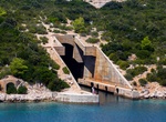 See Rogacic Submarine Shelter, Vis Island, Croatia