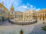 Visit Fontana Pretoria & Piazza Pretoria, Palermo, Sicily, Italy