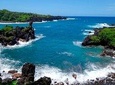 Road to Hana Luxury Mercedes with Waterfall Swim, Black Sand Beach and Lunch 