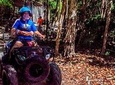 ATV Adventure Ride! With Cenote Swim and Ziplines (Shared ATV)