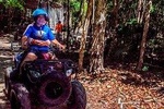 ATV Adventure Ride! With Cenote Swim and Ziplines (Shared ATV)