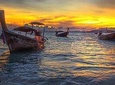 Snorkeling and Sunset to Krabi 7 Islands by Longtail Boat + Buffet BBQ Dinner