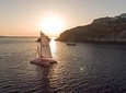 Shared Basic Sunset Trip of Santorini via Red Beach & White Beach