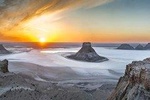 Alien landscapes of Mangistau with one of a kind Salty Hollow of Karyn Zharyk